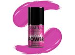 Semilac | Smalto Per Unghie Ibrido - Pink Power - 7Ml - Copertura Totale - Rosa Classico - Dura Fino A 3 Settimane