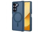 Samsung Galaxy Z Fold 6 Custodia - Plastica - Imoshion Custodia Rigida/Copertura Posteriore - Blu Scuro