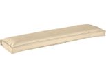 Vidaxl Set Di Cuscini Pallet 2 Pezzi Beige 150 X 40 X 8 Cm Tessuto Oxford