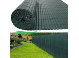 Jayseuw Pvc Privacy Schermo Mat Privacy Recinzione Balcone Frangivento Privacy Schermo Per Recinzione Verde 160X800Cm