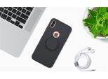 Apple Iphone Xs Max Nero Custodia Cover Posteriore - Soft Touch