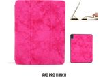 Custodia A Libro Tablet Apple Ipad Pro 11 Pollici Smart Case Hot Pink Per Ipad Pro 11 Pollici Marble