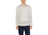 Calvin Klein Uomo Maglione Di Lana Bianco 477813 : Taglia - L Taglia: L