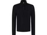 Pullover Con Mezza Zip Superdry Jacob Cable Knit Herren