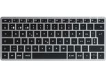 Satechi, Tastiera Bluetooth Slim X1 Con Retroilluminazione Spagnola, Grigio