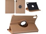 Custodia A Libro Per Ipad Mini 2021 Custodia Per Tablet - Oro - Ruotabile Di 360 Gradi