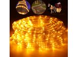 Hengda Led Luce Di Corda Set Completo Con Accessori Luci Di Fata Illuminazione Giallo 30 Metri Led Per Interni/Esterni Illuminazione Natalizia Decorazione Luce Di Corda
