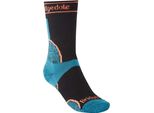 Bridgedale Midweight T2 Merino Sport Crew Socks Nero Eu 38-40 Donna Nero Eu 38-40