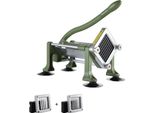 Tagliapatate - Tagliapatate E Affettaverdure - Tritatutto Con 2 Lame - Per Patatine Fritte Croccanti E Piatti Di Verdure