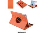 Custodia A Libro Per Tablet Apple Ipad Mini 5 Arancione Ruotabile Per Ipad Mini 5 2 Posizioni Di Visualizzazione