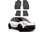 2012-2019 Opel Adam Tappetini Tpe Nero 4 Pz