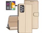 Custodia Samsung Galaxy A72 Booktype - Oro