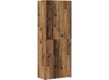 Vidaxl Credenza In Legno Recuperato 70 X 42,5 X 185 Cm Materiale A Base Di Legno