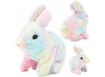 Lolex | Coniglietto Interattivo - Danzante - 2 Batterie Aa - Peluche Colorato - Giocattolo Elettronico