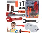 Lolex | Set Di Attrezzi - 350 G - Set Di Attrezzi Per Bambini - Da 3 Anni - 7 X 22 X 31 Cm