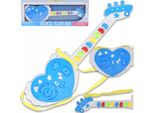 Lolex | Chitarra Educativa - Interattiva - 48 Cm - Chitarra Giocattolo - Giocattoli Musicali