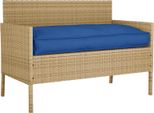 Vidaxl Cuscino Blu Royal 120 X 60 X 12 Cm Tessuto Oxford