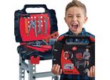 Lolex | Set Di Utensili Per Bambini - 40 Pezzi - 33 X 33 X 7 Cm - Giocattoli Per Bambini - Utensili Giocattolo