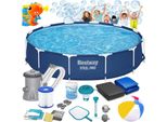 Piscina Da Giardino Con Struttura 366 X 76 Cm 16 In 1 Bestway 56681