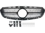 Griglia Anteriore, Stile Diamante, Per Mercedes Classe E W212 (2014-2016), Come Illustrato