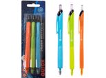 3Pz - Astrapen Quick, Biro 0,7Mm, Blu, Blister, Colori Misti, 201022026