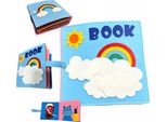 Lolex | Libro Di Feltro Creativo - 20X20Cm - Sensoriale - Giocattolo Educativo - Libro Di Gioco