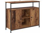 Vidaxl Credenza In Legno Recuperato 100 X 35 X 80 Cm Materiale A Base Di Legno
