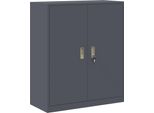 Syfax™ Armadio Antracite 90 X 40 X 105 Cm Acciaio