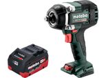 Metabo Ssw 18 Ltx 800 Bl Avvitatore A Impatto A Batteria 18 V 800 Nm 1/2" Brushless + 1X Batteria Lihd 5,5 Ah - Senza Caricabatteria"