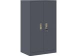 Syfax™ Armadio Antracite 60 X 40 X 105 Cm Acciaio