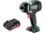 Metabo Ssw 18 Ltx 800 Bl Avvitatore A Impatto A Batteria 18 V 800 Nm 1/2" Brushless + 1X Batteria Lihd 4,0 Ah - Senza Caricabatteria"