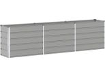 Vidaxl Fioriera Grigio Chiaro 480 X 50 X 45 Cm Acciaio Zincato