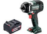 Metabo Ssw 18 Ltx 800 Bl Avvitatore A Percussione A Batteria 18 V 800 Nm 1/2" Brushless + 1X Batteria 4,0 Ah - Senza Caricabatteria"