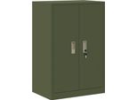 Syfax™ Armadio Verde Oliva 60 X 40 X 90 Cm Acciaio