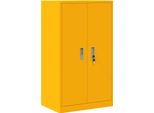 Syfax™ Armadio Giallo Senape 60 X 40 X 105 Cm Acciaio