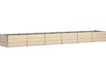 Vidaxl Fioriera Avorio 480 X 80 X 45 Cm In Acciaio