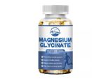 Magnesio Glicinato 1330 Mg (120 Capsule) Integratore Alimentare, Sonno, Articolazioni, Muscoli, Cervello, Memoria, Sistema Immunitario, Crampi Muscolari, Ansia