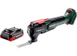 Metabo Mt 18 Ltx Bl Qsl Multitool A Batteria 18 V Brushless Starlock Plus + 1X Batteria Lihdx 4,0 Ah - Senza Caricabatteria