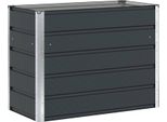 Vidaxl Fioriera Antracite 480 X 50 X 45 Cm Acciaio Zincato
