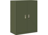 Syfax™ Armadio Verde Oliva 80 X 40 X 105 Cm Acciaio