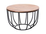 Wohnling WL5.677 Couchtisch Sheesham 60 Cm X 60 Cm X 39 Cm