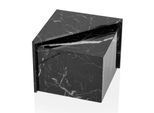 Wohnling WL6.856 Couchtisch Monobloc (2Er Set) Schwarz 50 Cm X 50 Cm X 42 Cm