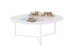 Wohnling WL5.240 Design Couchtisch Weiß 80 Cm X 80 Cm X 33 Cm