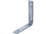 Alberts 825041 Angolo Di Battuta - Nero - Plastificato - 75 X 150 X 40 Mm, Set Da 20