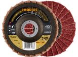 Rhodius Proline Vls Disco Lamellare In Tessuto Non Tessuto 125 X 22,23 Mm Medio 10 Pz