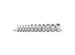 Bgs SteckschlüSsel-Einsatz-Satz E-Profil Antrieb Innenvierkant 6,3 Mm / 10 Mm Sw E4 - E20 12-Tlg. ; Bgs Technic (2038)