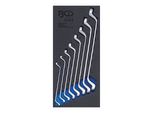 Bgs Technic Werkstattwageneinlage 1/3: Doppel-RingschlüSsel-Satz Sw 6X7 - 20X22Mm Tief GekröPft 8 Teilig Aus Schaumstoff Mit Doppel-RingschlüSsel-Satz FüR Werkstattwagen, 4084)