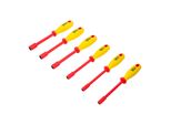 Bgs Vde-SteckschlüSsel-Schraubendreher-Satz 71095, Sechskant, Sw 5,5 - 12 Mm, 6-Tlg. ; Bgs Technic)