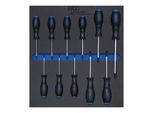 Bgs Werkstattwageneinlage 2/3: Schraubendreher T-Profil (FüR Tx) T6 - T40 11 Teilig ; Bgs Technic (4079)