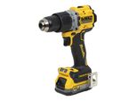 Dewalt DCD805E2T-QW XR Akku-Schlagbohrschrauber (BüRstenlos) Inkl .2X Powerstack Akku DCBP034-XJ (18 Volt /1 7 Ah) Mit Pouch-Akku Technologie + SchnellladegeräT Im Tstak Box II Mit Led-Licht Und GüRtelclip)